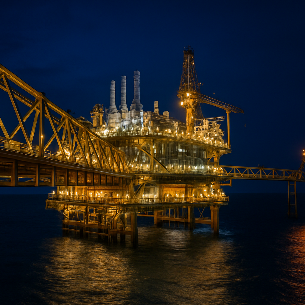 Offshore Oil Rig
